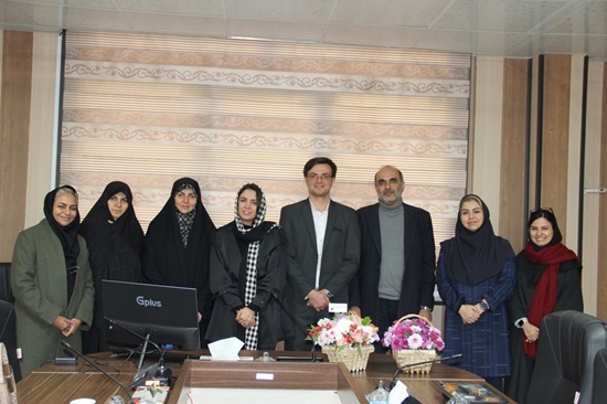 دفاع از پایان‌نامه فرشید زندسلیمی دانشجوی دکتری تخصصی پزشکی مولکولی 