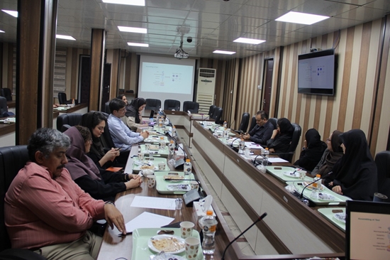 جلسه گزارش پیشرفت پایان‌نامه‌های دکتری تخصصی گروه پزشکی مولکولی 